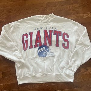 Giants crew neck sweat shirt